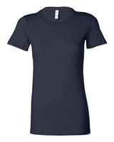 Women's Slim Fit Tee BELLA + CANVAS Navy