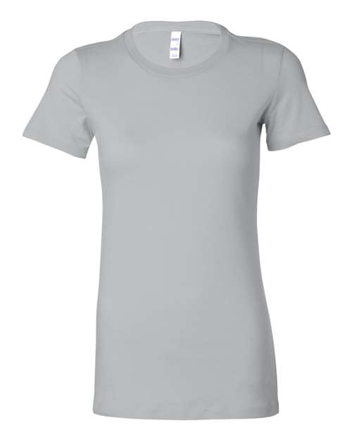 Women's Slim Fit Tee BELLA + CANVAS Silver