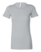 Women's Slim Fit Tee BELLA + CANVAS Silver