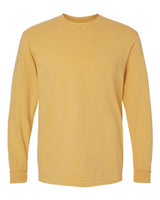 Unisex Garment-Dyed Heavyweight Long Sleeve T-Shirt Comfort Colors Mustard