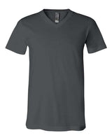 Unisex Jersey V-Neck Tee BELLA + CANVAS Asphalt