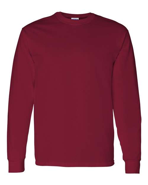 Unisex Heavy Cotton™ Long Sleeve T-Shirt Gildan Cardinal Red