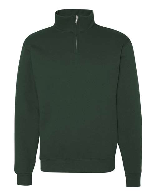 Unisex Nublend® Cadet Collar Quarter-Zip Sweatshirt