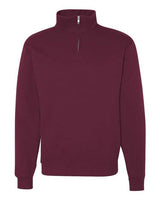 Unisex Nublend® Cadet Collar Quarter-Zip Sweatshirt