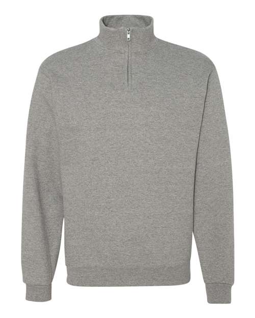 Unisex Nublend® Cadet Collar Quarter-Zip Sweatshirt