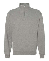Unisex Nublend® Cadet Collar Quarter-Zip Sweatshirt
