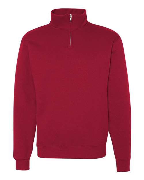 Unisex Nublend® Cadet Collar Quarter-Zip Sweatshirt