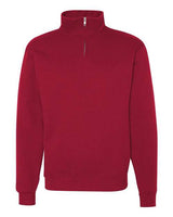 Unisex Nublend® Cadet Collar Quarter-Zip Sweatshirt