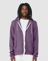 Unisex Sponge Fleece Full-Zip Hoodie Sweatshirt
