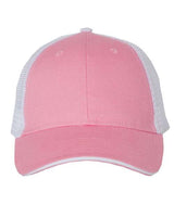 Sandwich Trucker Cap Valucap Pink White Adjustable