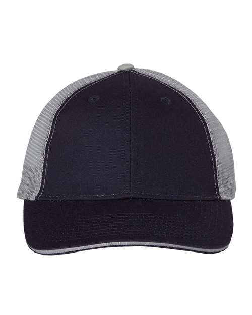 Sandwich Trucker Cap Valucap Navy Grey Adjustable