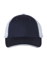 Sandwich Trucker Cap Valucap Navy White Adjustable