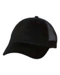 Sandwich Trucker Cap Valucap Black Black Adjustable