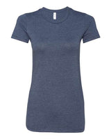 Women's Slim Fit Tee BELLA + CANVAS Heather Navy