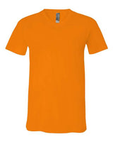 Unisex Jersey V-Neck Tee BELLA + CANVAS Orange