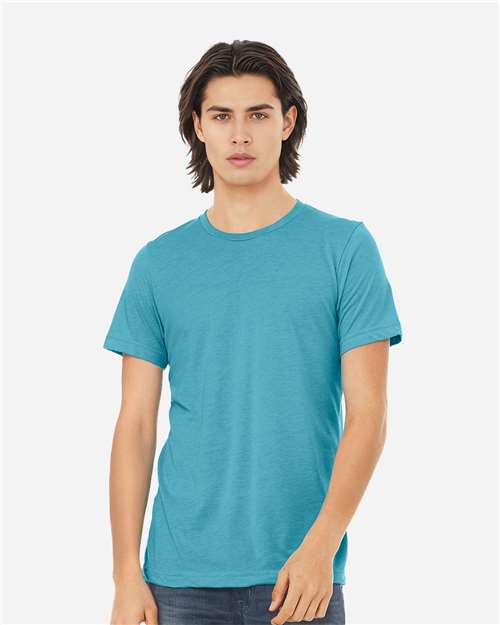 Triblend Tee BELLA + CANVAS Aqua Triblend