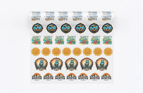 Upload UV Sticker Gang Sheet