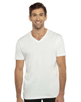 Unisex Cotton V-Neck Tee