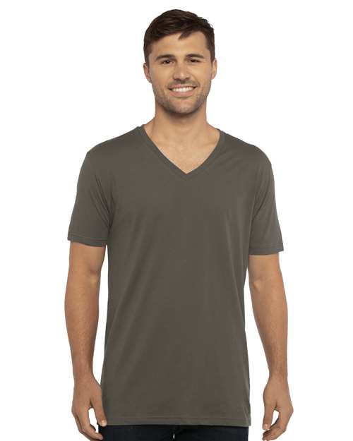 Unisex Cotton V-Neck T-Shirt