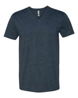 Men's CVC V-Neck T-Shirt Next Level Midnight Navy