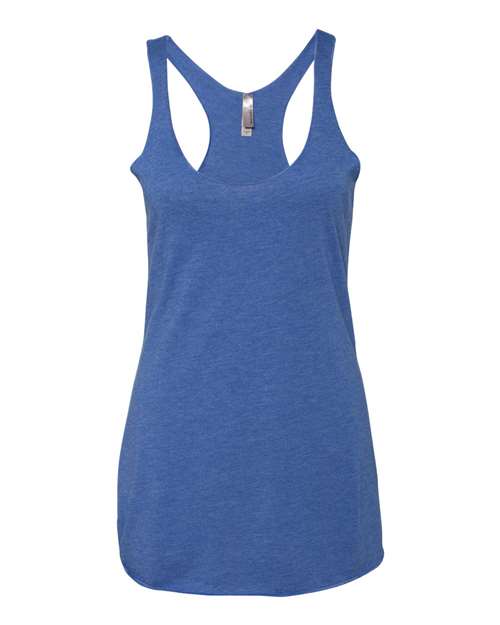 Women’s Triblend Racerback Tank Next Level Vintage Royal