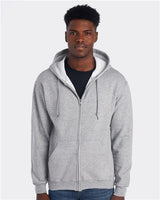 Unisex NuBlend® Full-Zip Hooded Sweatshirt