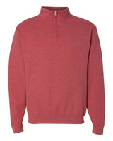 Unisex Nublend® Cadet Collar Quarter-Zip Sweatshirt