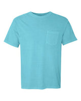 Unisex Garment-Dyed Heavyweight Pocket T-Shirt Comfort Colors Lagoon