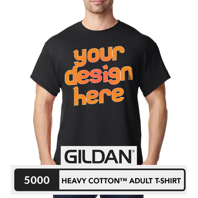 Custom Gildan G5000 Heavy Cotton Adult T-Shirt Ready2Transfer