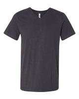 Unisex Jersey V-Neck Tee BELLA + CANVAS Dark Grey