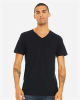 Unisex Jersey V-Neck Tee BELLA + CANVAS Vintage Black