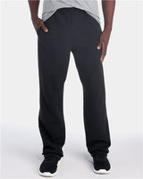 Unisex NuBlend® Open-Bottom Sweatpants with Pockets