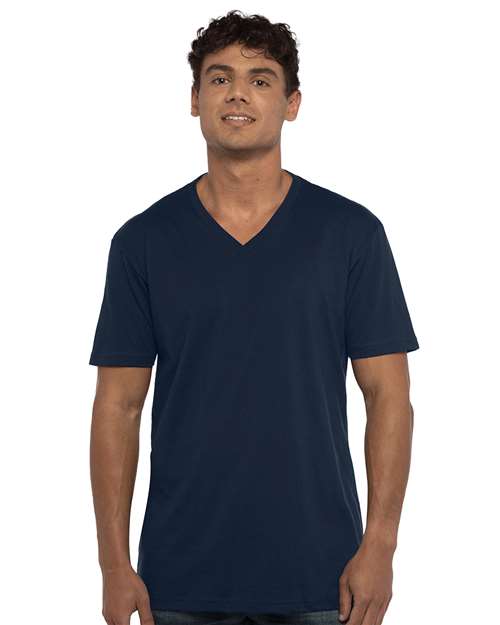 Unisex Cotton V-Neck Tee