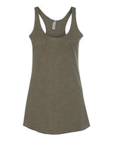 Women’s Triblend Racerback Tank Next Level Military Green