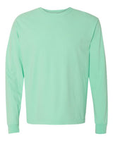 Unisex Garment-Dyed Heavyweight Long Sleeve T-Shirt Comfort Colors Island Reef