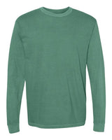 Unisex Garment-Dyed Heavyweight Long Sleeve T-Shirt Comfort Colors Light Green
