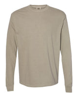 Unisex Garment-Dyed Heavyweight Long Sleeve T-Shirt Comfort Colors Sandstone
