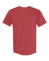 Unisex Garment-Dyed Heavyweight Pocket T-Shirt Comfort Colors Chili