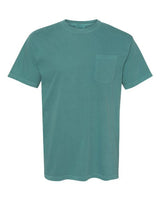 Unisex Garment-Dyed Heavyweight Pocket T-Shirt Comfort Colors Emerald