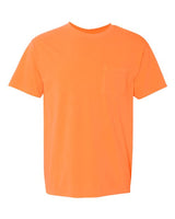 Unisex Garment-Dyed Heavyweight Pocket T-Shirt Comfort Colors Melon