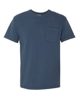 Unisex Garment-Dyed Heavyweight Pocket T-Shirt Comfort Colors Midnight