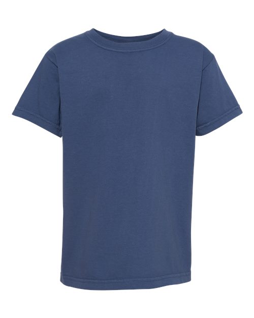 Youth Garment-Dyed Heavyweight T-Shirt Comfort Colors China Blue