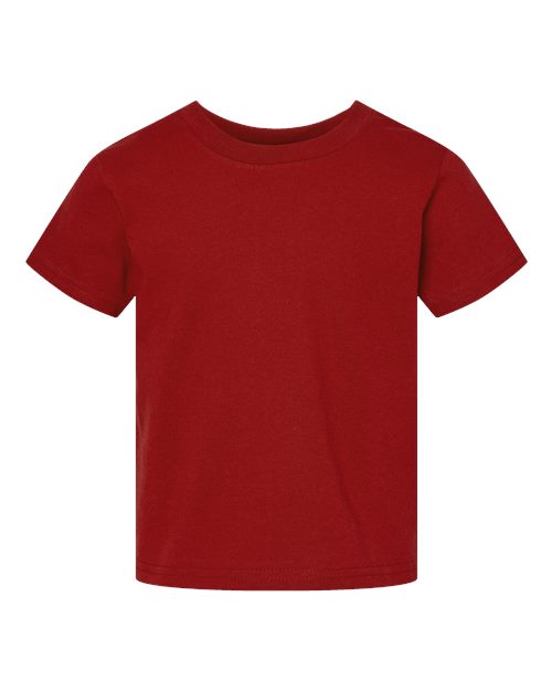 Toddler Cotton Jersey Tee Rabbit Skins Garnet