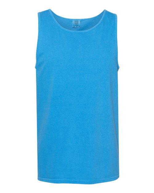 Unisex Garment-Dyed Heavyweight Tank Top Comfort Colors Royal Caribe