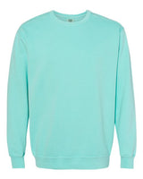 Unisex Garment-Dyed Crewneck Sweatshirt Comfort Colors Chalky Mint