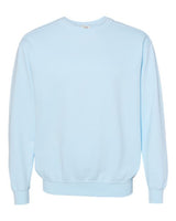Unisex Garment-Dyed Crewneck Sweatshirt Comfort Colors Chambray