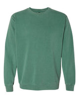 Unisex Garment-Dyed Crewneck Sweatshirt Comfort Colors Light Green