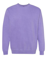 Unisex Garment-Dyed Crewneck Sweatshirt Comfort Colors Violet