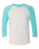 Unisex Triblend Three-Quarter Raglan Tee