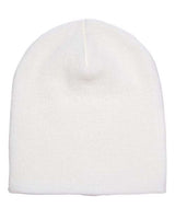 8 1/2" Beanie YP Classics White One Size